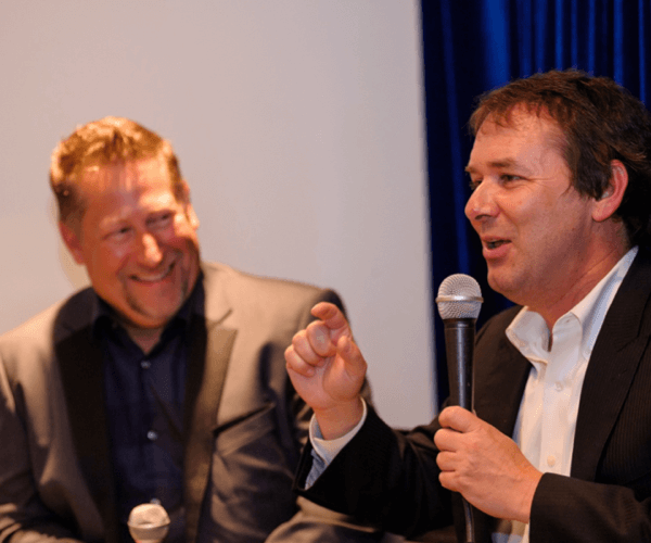 Author Dan Roam and CEO Scott Williams